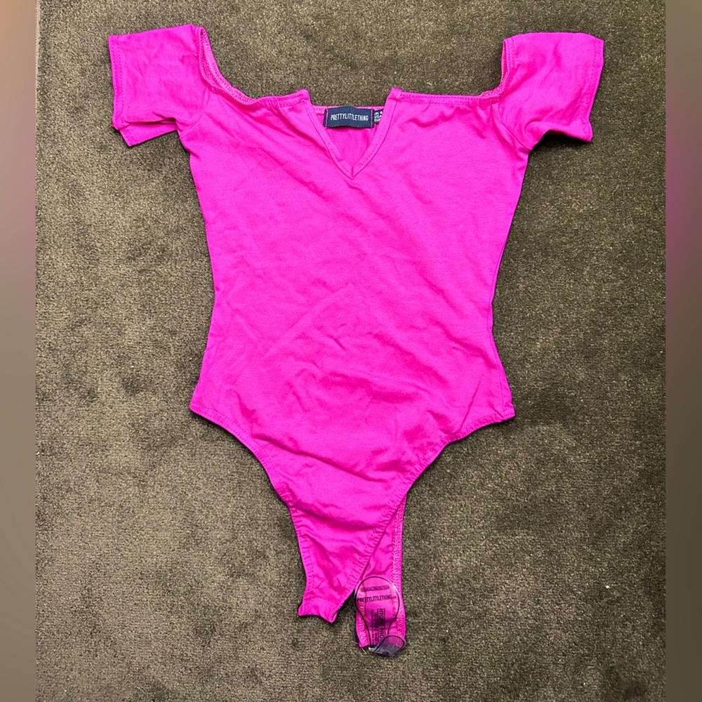 Fusion Pink bodysuit top